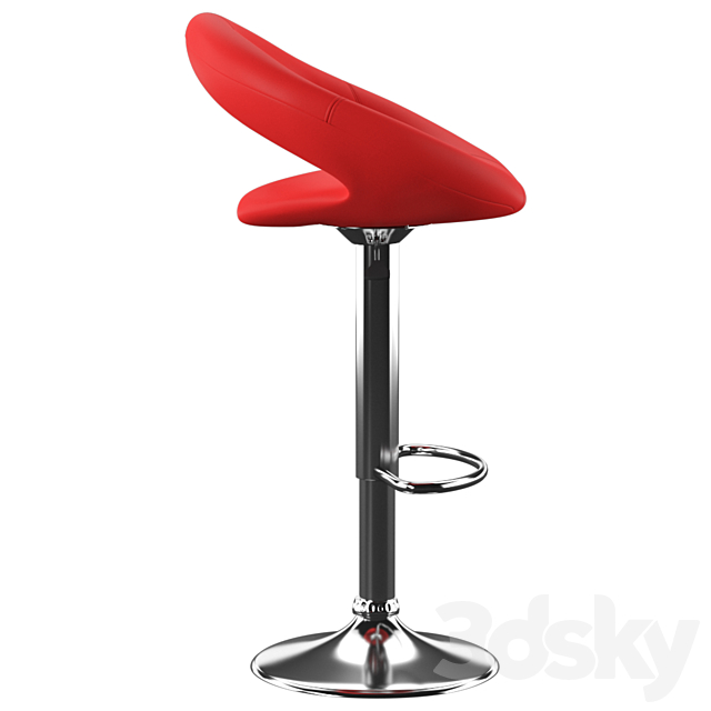 bar stool 3DSMax File - thumbnail 2