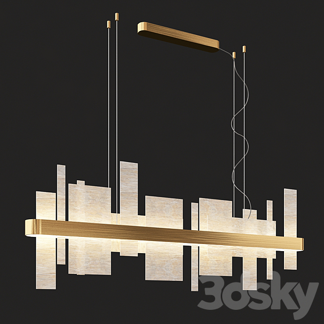 Masiero Honice S100 Chandelier 3d