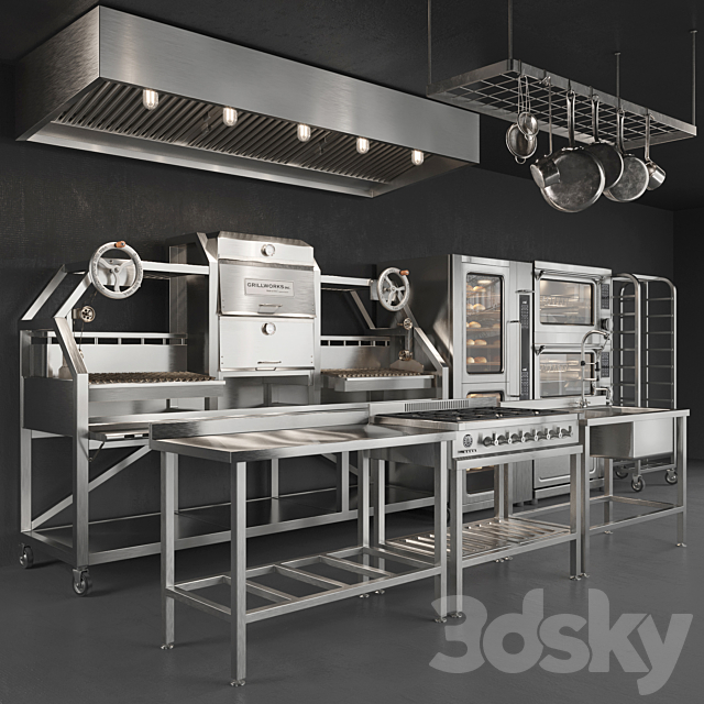 Kitchen Equipment 3DSMax File - thumbnail 1