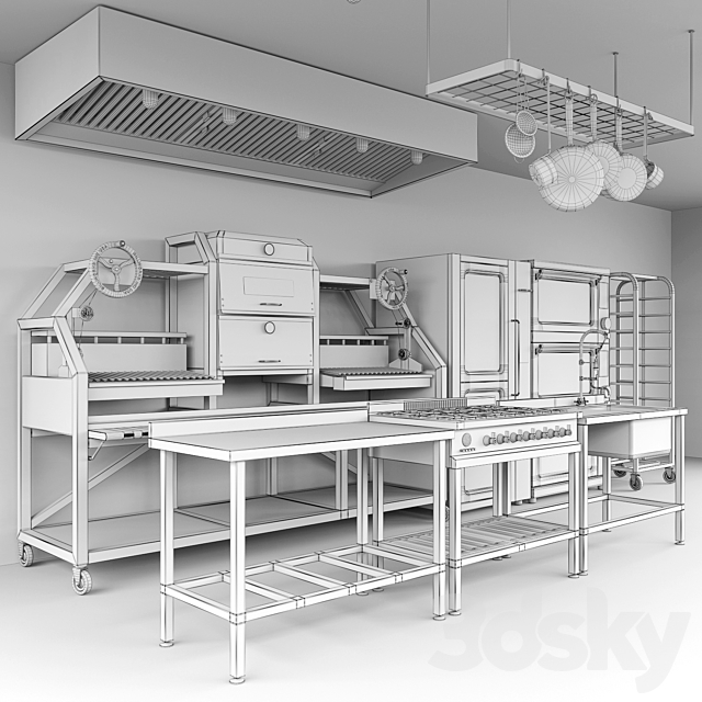 Kitchen Equipment 3DSMax File - thumbnail 5