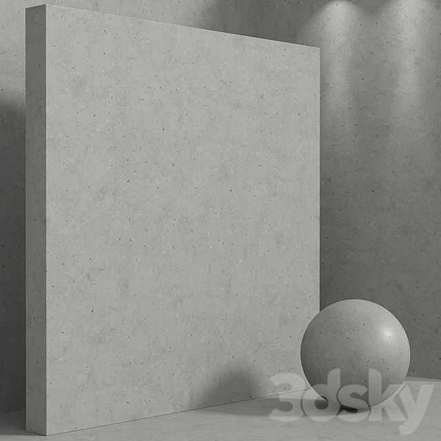 Material (seamless) - concrete plaster set 169 3dsky