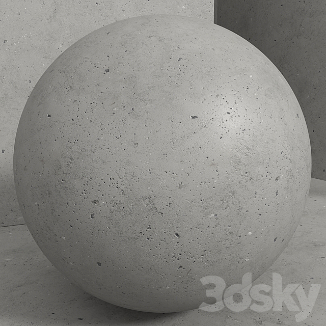 Material (seamless) - concrete plaster set 169 3dskyfree