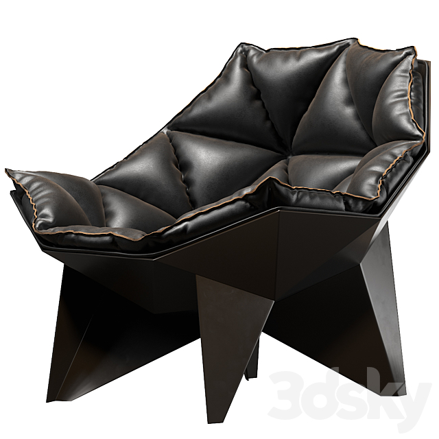 Q1 LOUNGE CHAIR BY ODESD2 3DSMax File - thumbnail 1