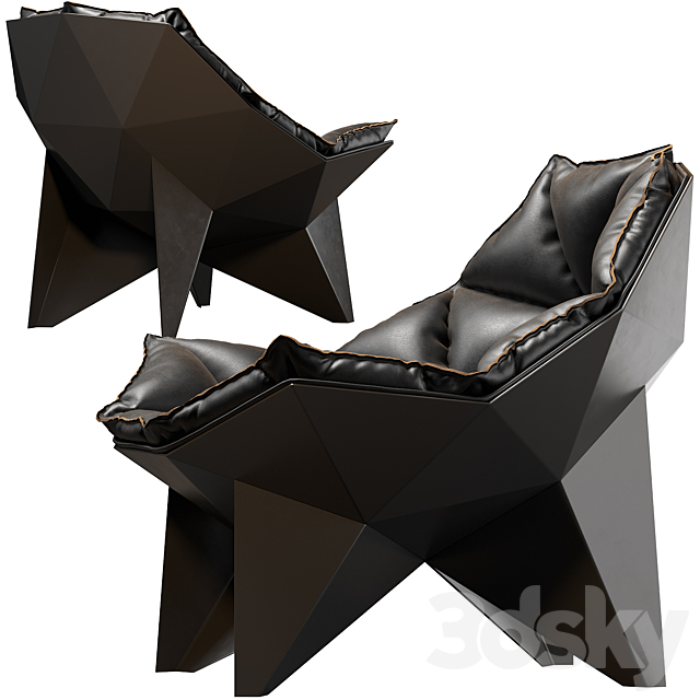 Q1 LOUNGE CHAIR BY ODESD2 3DSMax File - thumbnail 3