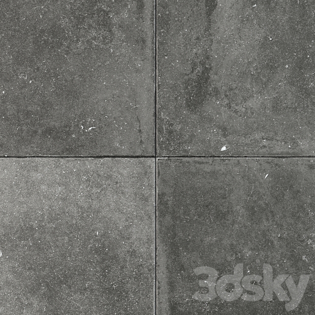 Flaviker Nordik Stone Black 120x120 3d