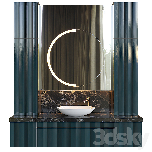 Bathroom furniture 3DSMax File - thumbnail 1