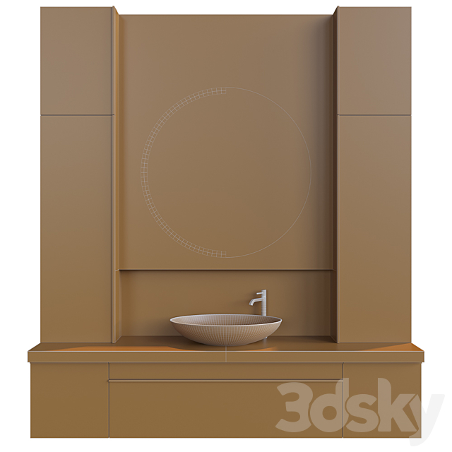 Bathroom furniture 3DSMax File - thumbnail 2
