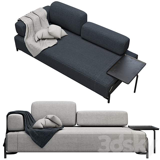 Sofa Modern - 01 3d