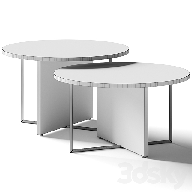 Gautier Alliance Coffee Tables 3d