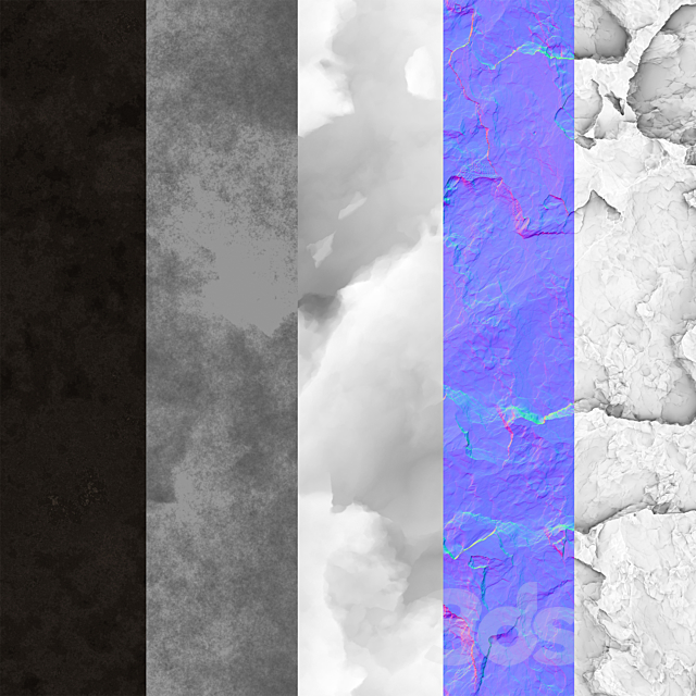 Rock cliff wall 3dskyfree