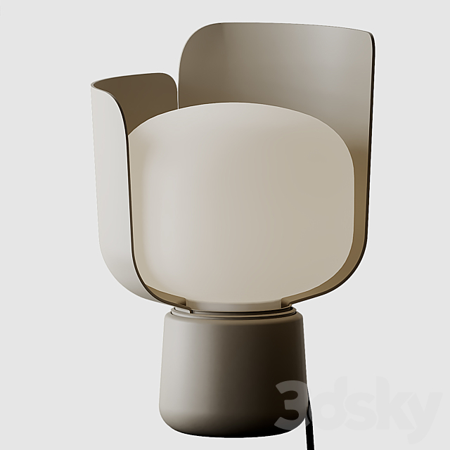 Blom table lamp from Fontana Arte 3DSMax File - thumbnail 1