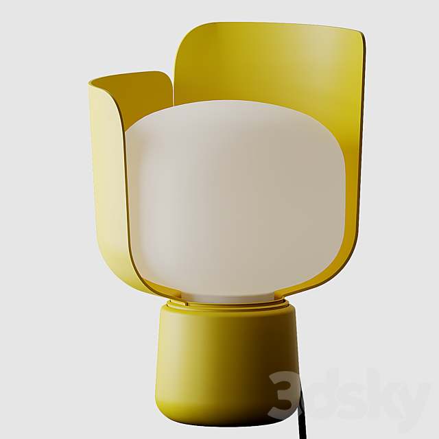 Blom table lamp from Fontana Arte 3DSMax File - thumbnail 2
