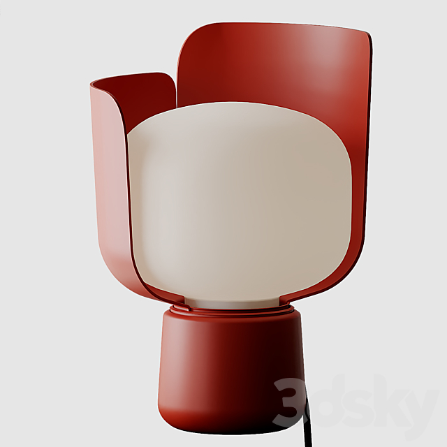 Blom table lamp from Fontana Arte 3DSMax File - thumbnail 3