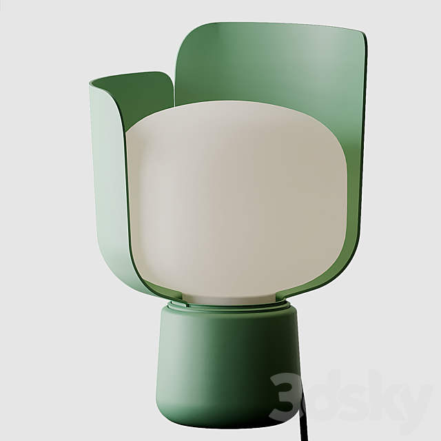 Blom table lamp from Fontana Arte 3DSMax File - thumbnail 4