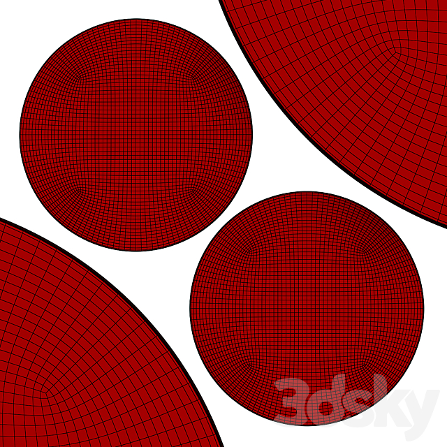 Circle rugs | No. 168 3DSMax File - thumbnail 3