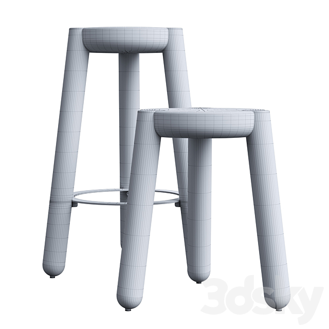 YAY STOOLs by jot.jot 3dskyfree