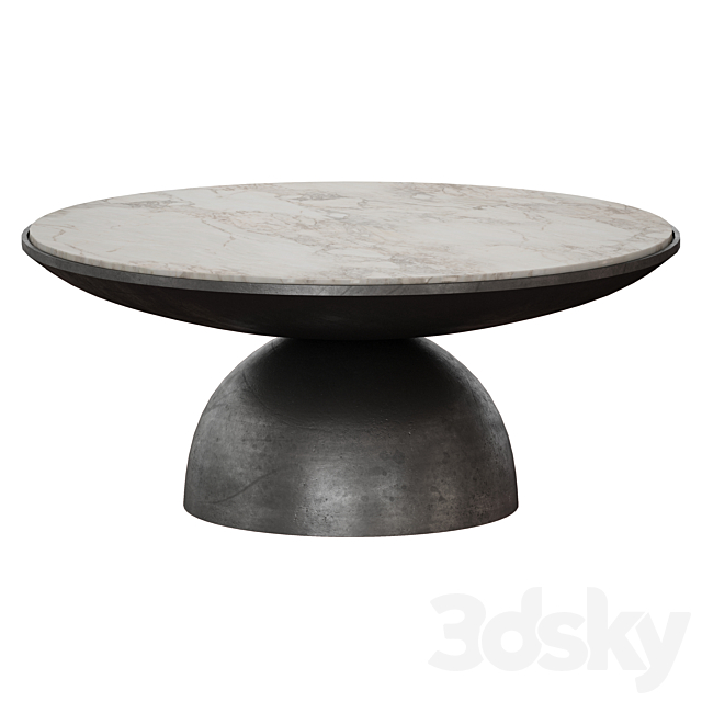 Dev Coffee Table (Crate and Barrel) 3DSMax File - thumbnail 2