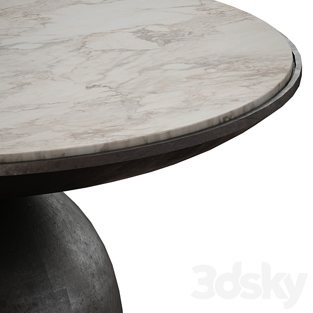 Dev Coffee Table (Crate and Barrel) 3DSMax File - thumbnail 4