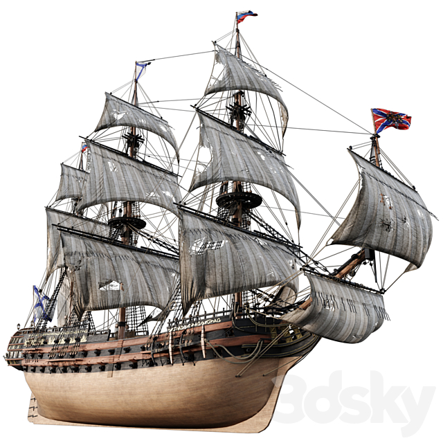 Flagship Peter 1 The Ingermanland 1715 Free Download