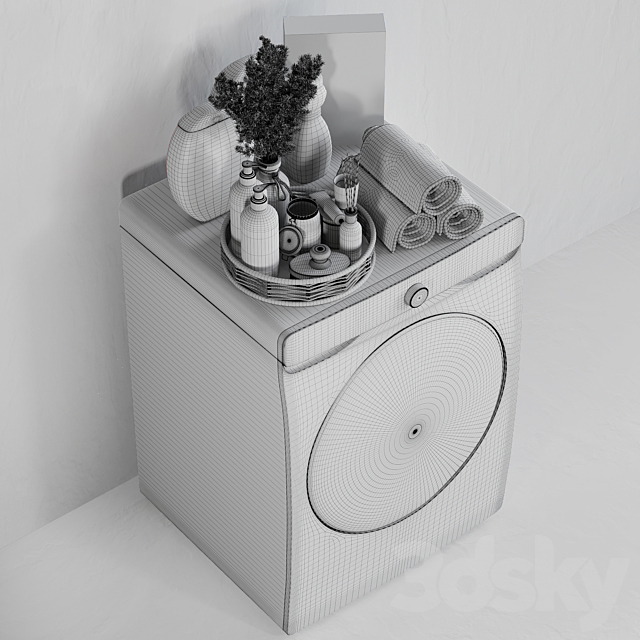Bathroom accessories 05 3dskyfree