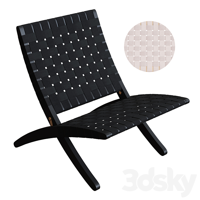Coalesse - Cuba Chair CHMG501 3d