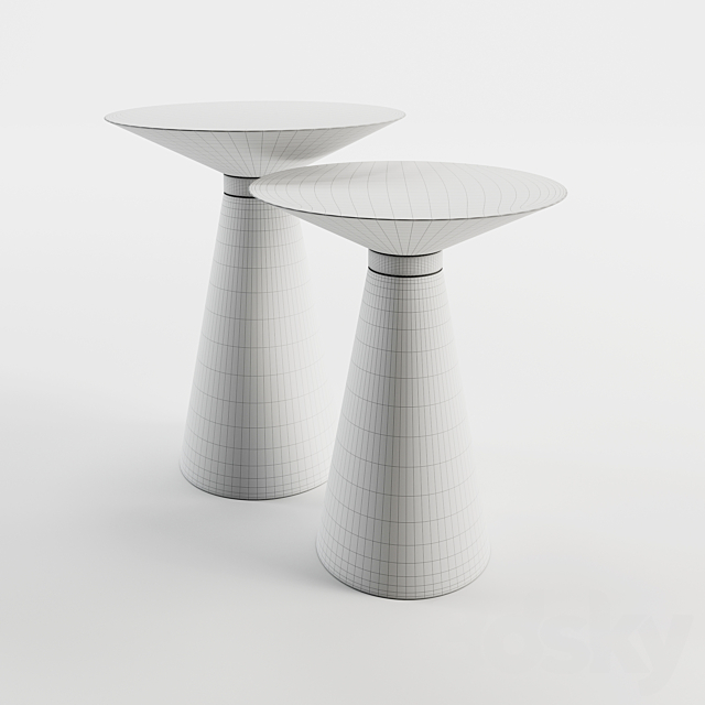 Set_Vid_Coffe_Table_Luxury 3dskyfree