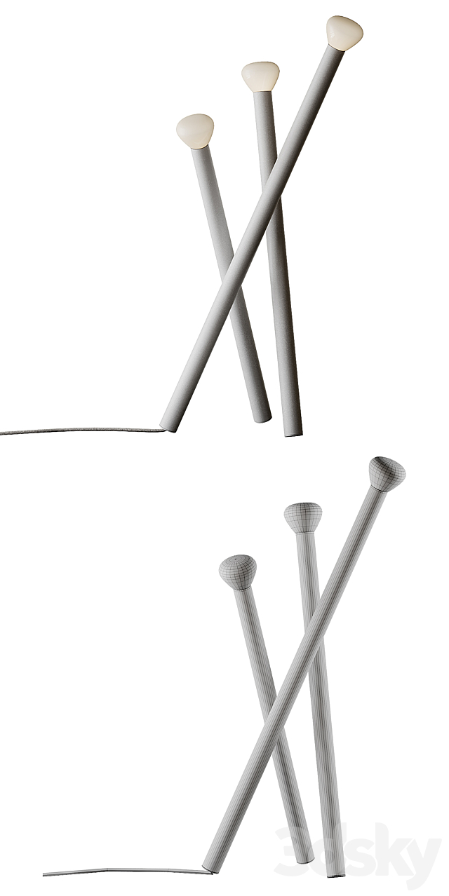 PARC 05 floor lamp Lambert & Fils 3dskyfree