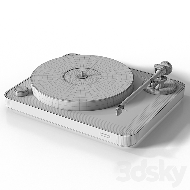 Turntable Concept by Clearaudio 3dsky