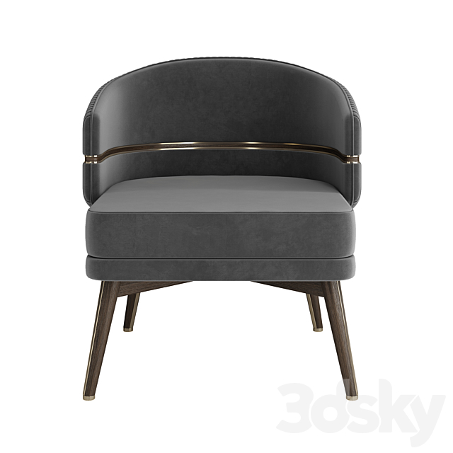 Chairsio luxury armchair 3DSMax File - thumbnail 3