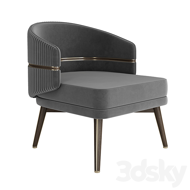 Chairsio luxury armchair 3DSMax File - thumbnail 1