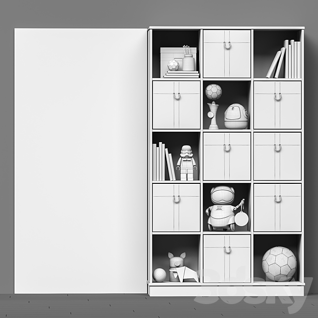 Toys and furniture set 93 3dskyfree