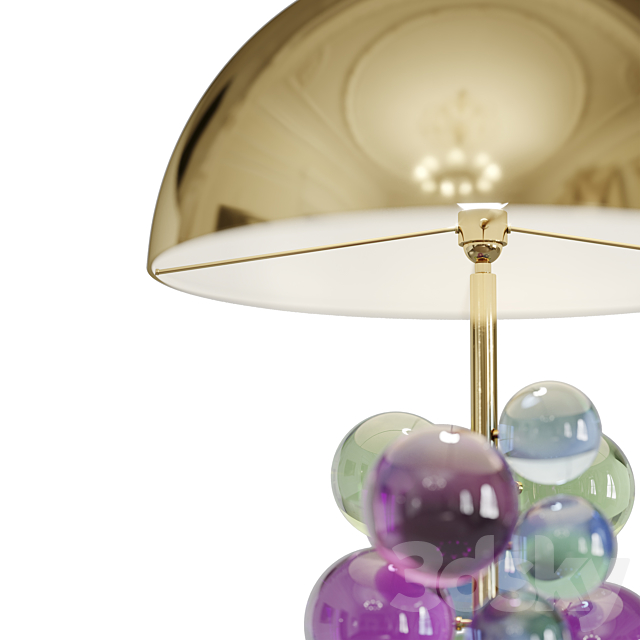 Globo Table Lamp multicolored by Jonathan Adler 3dsky