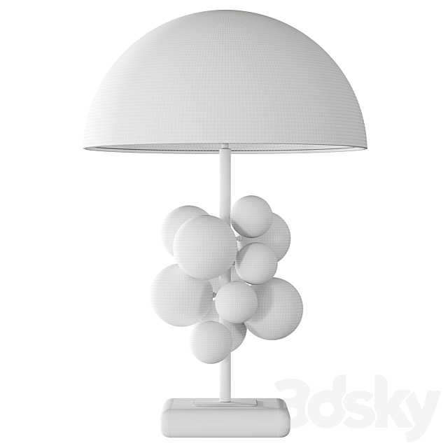 Globo Table Lamp multicolored by Jonathan Adler 3dskyfree