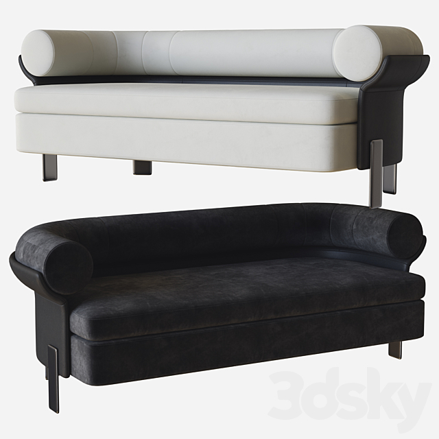 mattia sofa minotti 3d