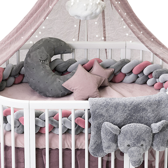 bed Stokke Sleepi 3dsky