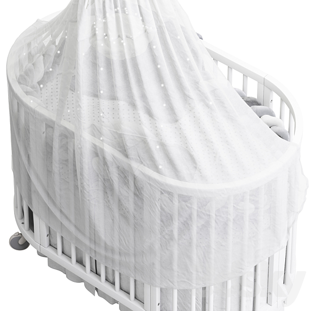 bed Stokke Sleepi 3dskyfree