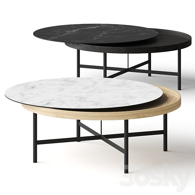 Rolf Benz 8290 Coffee Table 3DSMax File - thumbnail 1