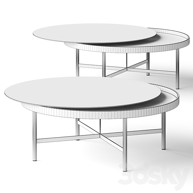 Rolf Benz 8290 Coffee Table 3DSMax File - thumbnail 2
