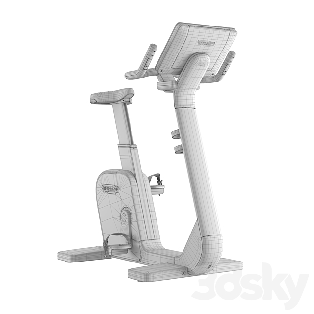 Technogym Excite Live Bike 3dsky