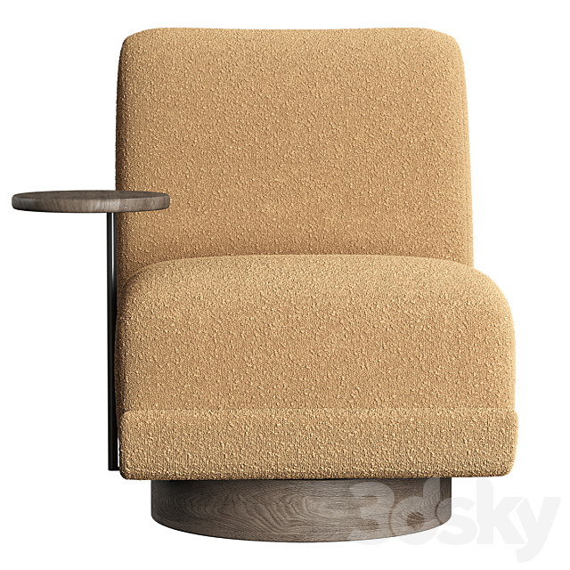 Bronwyn Swivel Chair 3DSMax File - thumbnail 2
