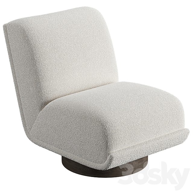 Bronwyn Swivel Chair 3DSMax File - thumbnail 3