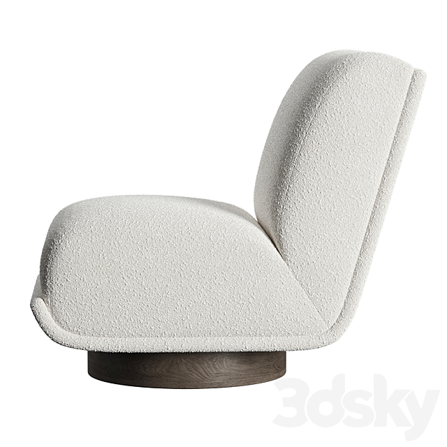 Bronwyn Swivel Chair 3DSMax File - thumbnail 4