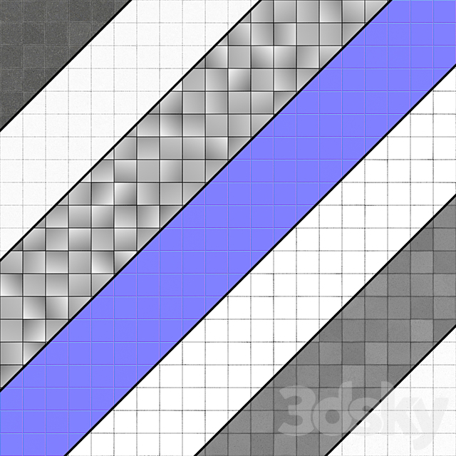 Paving Type 1 Set 9 3dsky