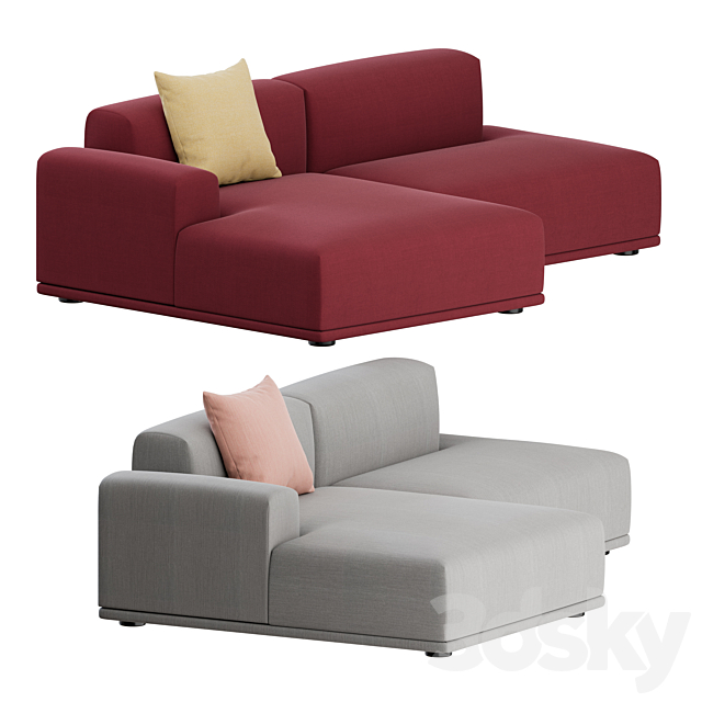 Connect Sofa 2 Seater 02 by Muuto 3dmodel