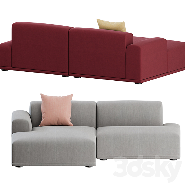 Connect Sofa 2 Seater 02 by Muuto 3d Download