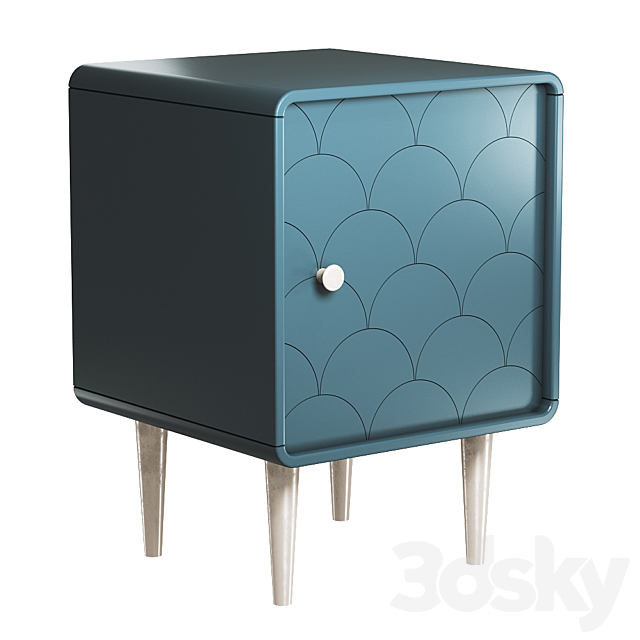 Bedside table Luxore 3DSMax File - thumbnail 1