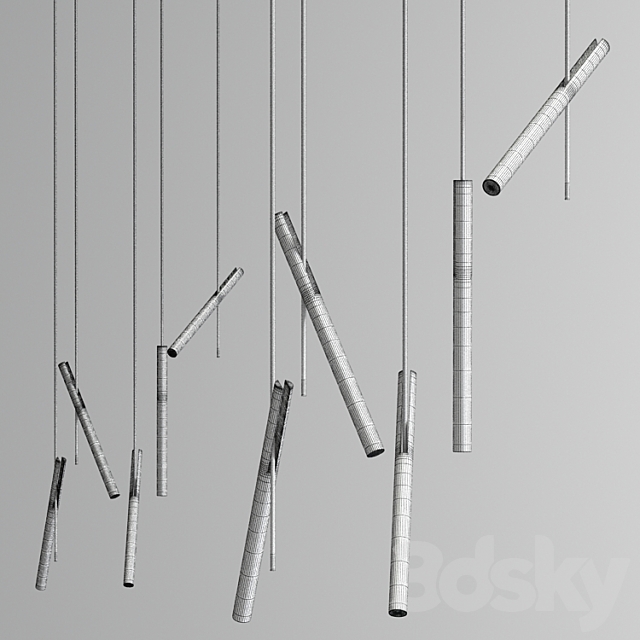 Modern Esprit single ceiling Light Collection 3dskyfree