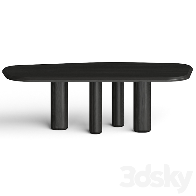Collection Particuliere Rough Dining Tables 3DSMax File - thumbnail 2