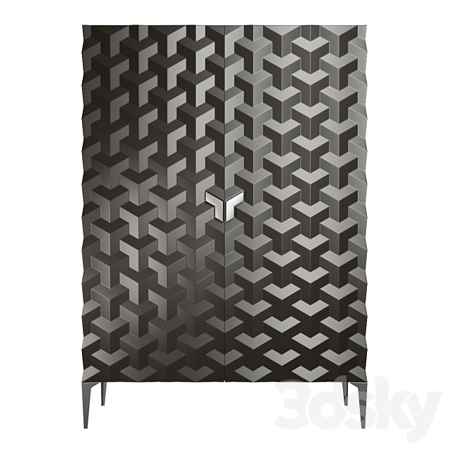 Triny Bar Cabinet - Jetclass 3d