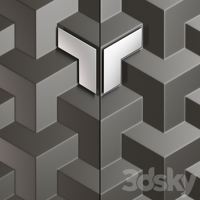 Triny Bar Cabinet – Jetclass 3DSMax File - thumbnail 3